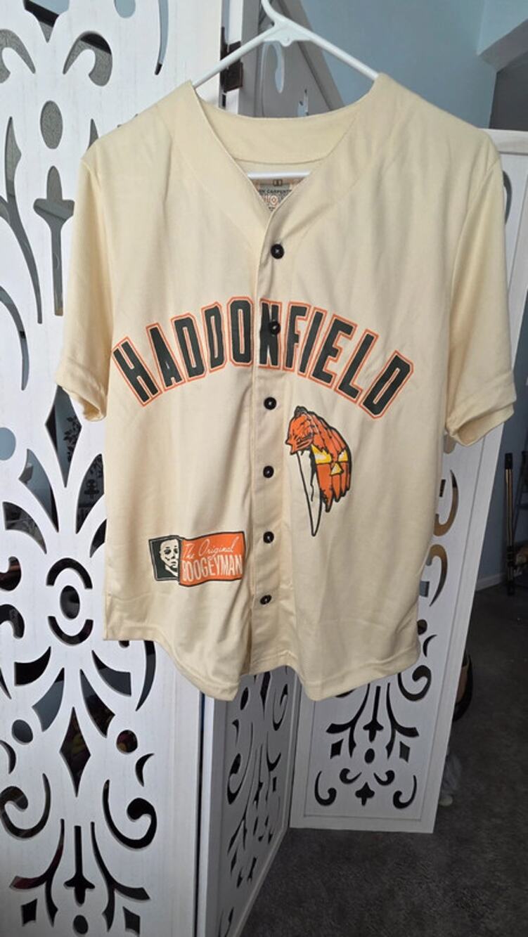 Halloween Haddonfield Myers 78 Baseball Jersey Horror Movie Michael Myers Small